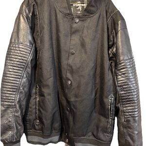 Stylish Black Bomber Jacket